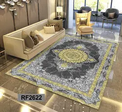 روفرشی کشدار (کاور فرش) کالای خواب متین کد 2622