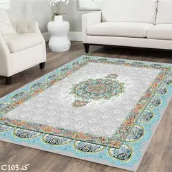 روفرشی کشدار (کاور فرش) کالای خواب متین کد Y 105