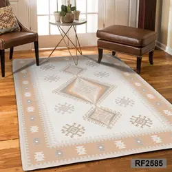 روفرشی کشدار (کاور فرش) کالای خواب متین کد 2585