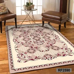 روفرشی کشدار (کاور فرش) کالای خواب متین کد 2590