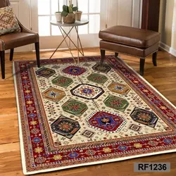 روفرشی کشدار (کاور فرش) کالای خواب متین کد 1236