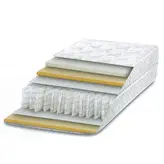 تشک تخت تن آسای مدل ترمو اسپا همراه با پد محافظ ضد آب سایز دو نفره 200*180 (108 ماه ضمانت)