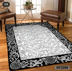 روفرشی کشدار (کاور فرش) کالای خواب متین کد 2598