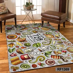 روفرشی کشدار آشپزخانه (کاور فرش) کالای خواب متین کد 1369