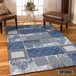 روفرشی کشدار (کاور فرش) کالای خواب متین کد 2852