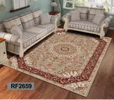 روفرشی کشدار (کاور فرش) کالای خواب متین کد 2659