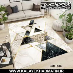 روفرشی کشدار (کاور فرش) کالای خواب متین کد 457