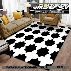 روفرشی کشدار (کاور فرش) کالای خواب متین کد RF 661