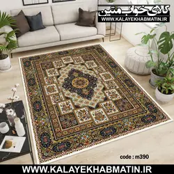 روفرشی کشدار (کاور فرش) کالای خواب متین کد 390