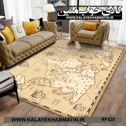 روفرشی کشدار (کاور فرش) کالای خواب متین کد RF 420