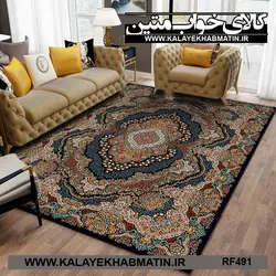 روفرشی کشدار (کاور فرش) کالای خواب متین کد RF91