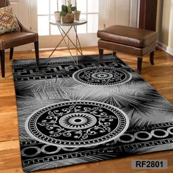 روفرشی کشدار (کاور فرش) کالای خواب متین کد 2801