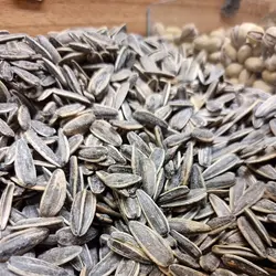 تخمه آفتابگردان دور سفید شور