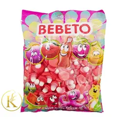 پاستیل کیلویی ببتو مدل قارچی ( یک کیلوگرم ) bebeto