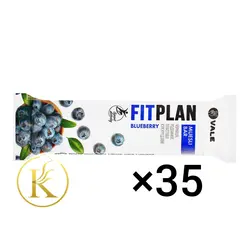 پروتیین بار موسلی با بلوبری فیت پلن بسته ی 35 عددی fit plan