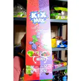 کیکس مکس ترشک توپی با طعم انواع توت و سیب ترش باکس 24 عددی KIXMAX