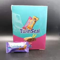 غلات بار ساده و شکلاتی تویین سیل باکس ۲۴ عددی twin seal