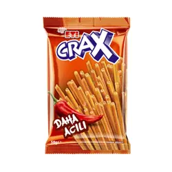 چوب شور کراکس فلفلی تند اتی (اسپایسی) (50 گرم) crax