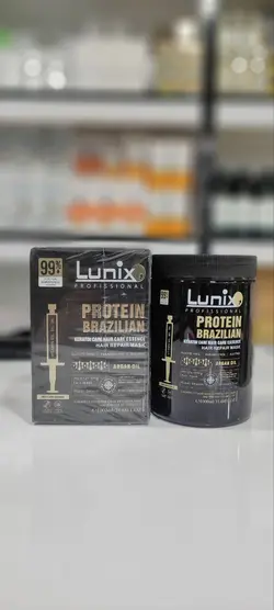 ماسک مو پروتئین کراتین لونیکس برزیلی بدون سولفات حاوی آرگان وجوجوبا