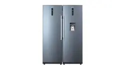 یخچال فریزر دوقلو نیکسان با یخساز اتوماتیک NR6020DN-NF6020DN ICE استیل