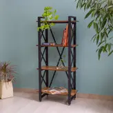 کتابخانه مدل sunset (چوبی آهنی،آهن و چوب،چوب و آهن،آهنی چوبی،روستیک)