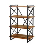 کتابخانه آهن و چوب (چوبی آهنی،آهن و چوب،چوب و آهن،آهنی چوبی،روستیک)