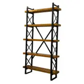 کتابخانه مدل 02 (چوبی آهنی،آهن و چوب،چوب و آهن،آهنی چوبی،روستیک)