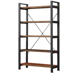 کتابخانه  چوب و آهن مدل D3