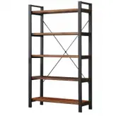 کتابخانه  چوب و آهن مدل D3