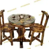 ناهارخوری لهستانی نهارخوری چوبی سنتی میز غذاخوری چوبی رستورانی جدید کافه ای باغی کمجا روستیک