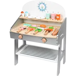 کابینت اسباب بازی چوبی کودک کباب پز مدل 7004 BBQ Modern wooden