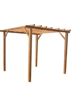 آلاچیق چوبی مدل پرگولا 3*3 کد Pergula30*30