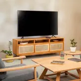 میز تلویزیون تمام چوب مدل ویچنزا