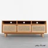 میز تلویزیون تمام چوب مدل ویچنزا