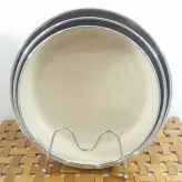 ست سه عددی ماهیتابه گرد بدون دسته ودر گرانیت مارک جیو کره کم روغن و نچسب