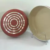 ست سه عددی ماهیتابه گرد بدون دسته ودر گرانیت مارک جیو کره کم روغن و نچسب