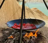 ساج ، ساج سرخپوستی ، ساج بزرگ مسافرتی ، ماهیتابه مسافرتی ، ساج کوچک سرخپوستی ، تابه پیکنیک ، ساج پیکنیک