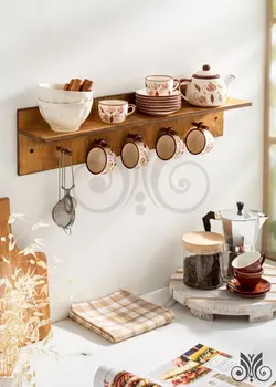 استند آشپزخانه ، استند آویز دار ، استند چوبی