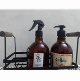 استند جا مایع جفتی ، استند جا مایع ، استند جا مایع جفتی دسته چوبی
