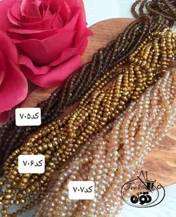 کریستال سایز ۴ طلایی، قهوه ای