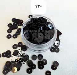 پولک تخت ۴ میل مشکی