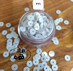 پولک تخت ۴ میل سفید