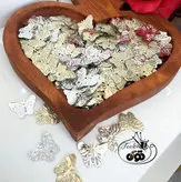 پولک پروانه نقره ای