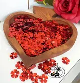 پولک گل قرمز