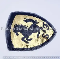 تکه دوزی دوختنی پولک‌دار اسب