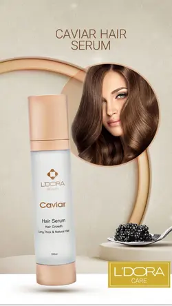 سرم مو حاوی عصاره خاویار لدورا کر ، ۱۰۰میلی لیتر