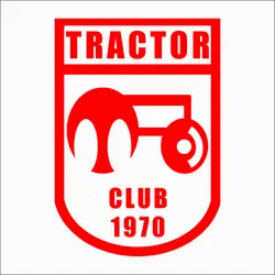 برچسب بدنه خودرو طرح لوگو تیم تراکتور