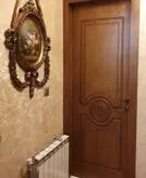 درب اتاق خواب و سرویس راش گرجستان روکش شده کد 1208