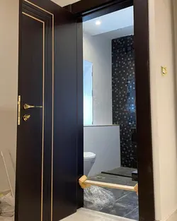 درب اتاق خواب و سرویس پلی اورتان استیل دار 3073