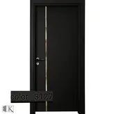 درب اتاق خواب و سرویس پلی اورتان کد 2913